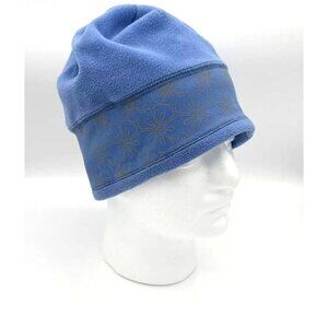 illumiNITE Unisex Adult Hat Periwinkle Blue Reflective Band Toque Knit One Size